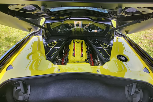 CTC Corvette C8 Engine Bay Upgrade – Custom 3 Pieces Panels for Z06, E-Ray & Stingray (2020-2026)