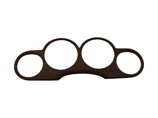 2011-2014 Dodge Challenger Wood Grain Interior Gauge Cluster