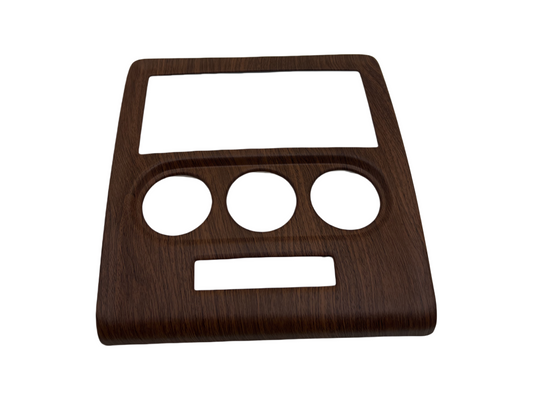 2011–2014 Dodge Challenger Wood Grain Interior Radio Cover (1 Piece)