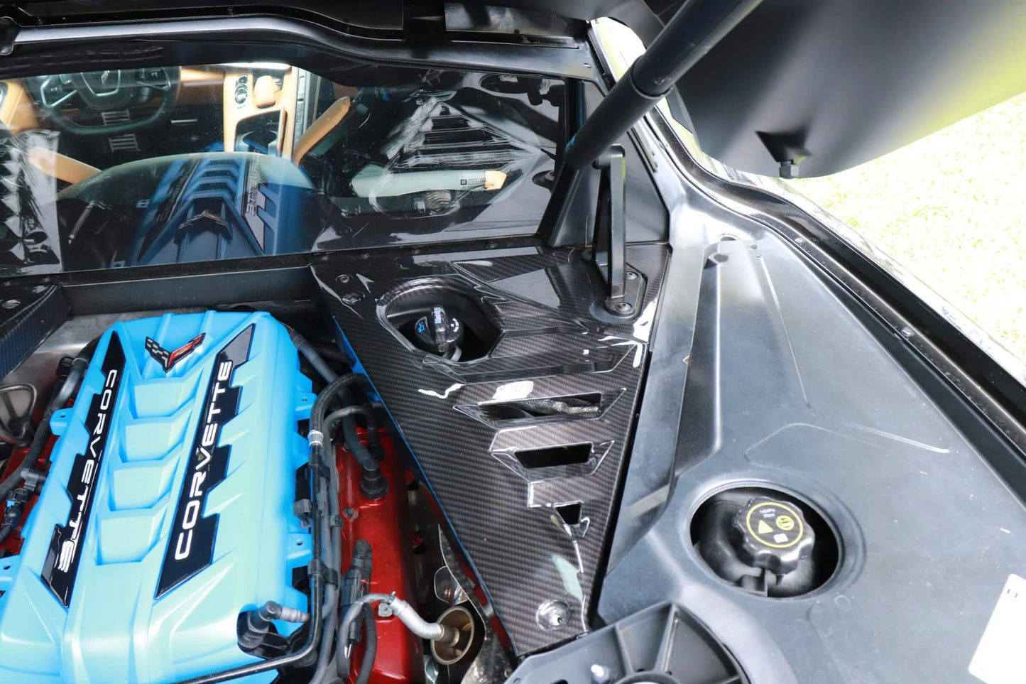 Corvette C8 and Z06 Rear Engine Bay CUSTOM Filler Panels 2 Pieces 2020-2026