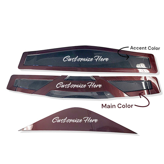 C8 Corvette Coupe Rear Window Surround Kit (3-Piece)