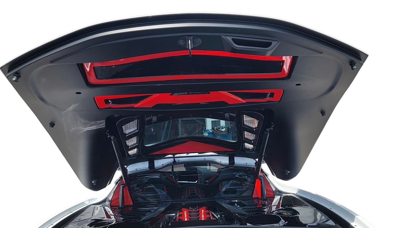 C8 Corvette Coupe Rear Window Surround Kit (3-Piece)